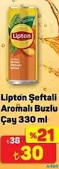 LİPTON ŞEFTALİ AROMALI BUZLU ÇAY SOĞUK 330 ML fiyat ve kampanya bilgisi